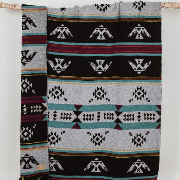 Mini Tipi Reversible Blanket (Indigenous Designed) - various patterns