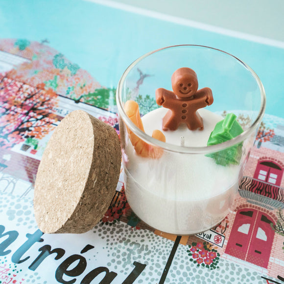 Gingerbread Holiday Soy Candle: Apple Cider