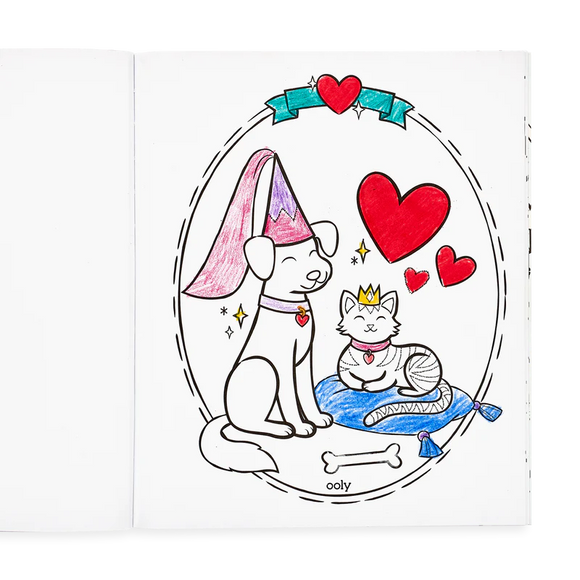 Princesses & Fairies Colouring Book
