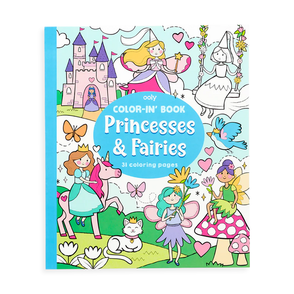 Princesses & Fairies Colouring Book