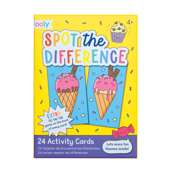 Spot the Difference Activity Cards