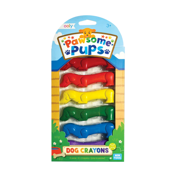 Pawsome Pups Dog Crayons