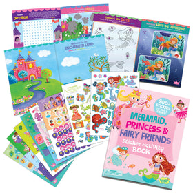 Mermaid & Friends Sticker Activity Book - 0
