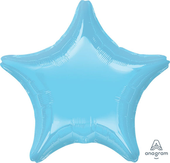 18" Mylar/Foil Star Helium Balloons (various colours)