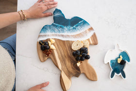 Resin Turtle Cheese / Charcuterie Board - 0