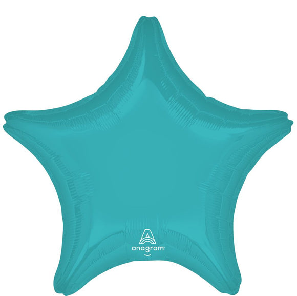 18" Mylar/Foil Star Helium Balloons (various colours)