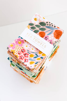 Pack of 2 Summer Meadows Tea Towels - 0