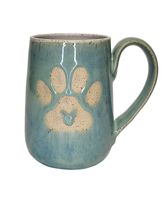 Heart Paw Print Mug