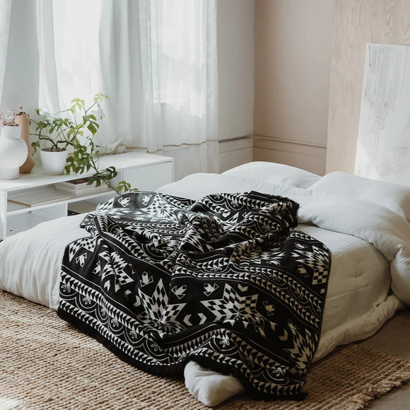 Mini Tipi Reversible Blanket (Indigenous Designed) - various patterns