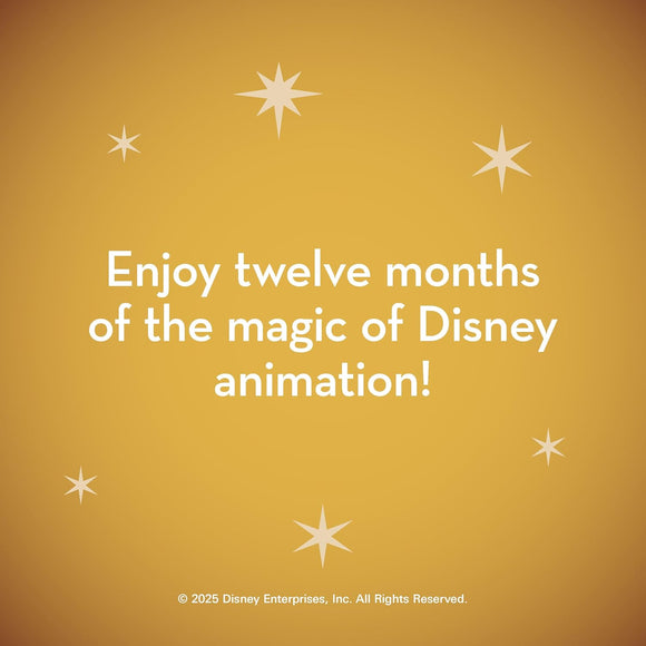 Disney Animation 2026 Wall Calendar