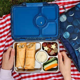 Glitter Yumbox Prêt – Leakproof Stainless Steel Bento - 0