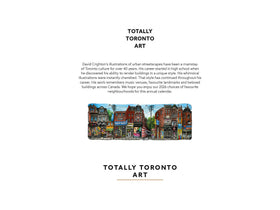 2026 Toronto Neighbourhood Calendar - 12" X 9" - 0