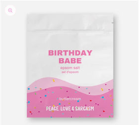 Birthday Babe Epsom Salt Bath Soak - 0