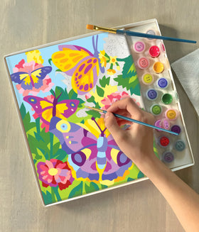 Paint by Numbers Butterflies + Blooms - 0