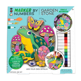 Marker by Number Garden Stones