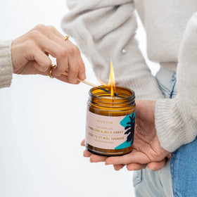 Pinecone & Wild Honey Soy Candle - 0