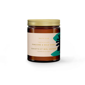 Pinecone & Wild Honey Soy Candle