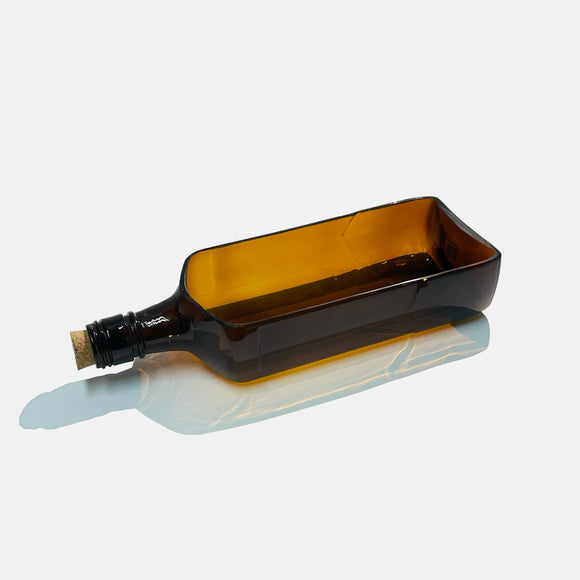 Ballantine Bottle Glass Platters