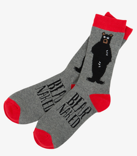 Bare Naked Men's Crew Socks