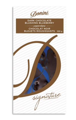 Gourmet Chocolate Bar: Dark Chocolate with Blueberry (Donini)
