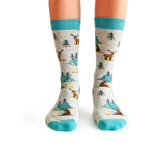 Women's Camping Queen Socks