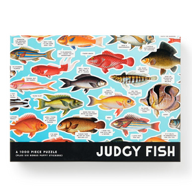 Judgy Fish 1000 Piece Puzzle