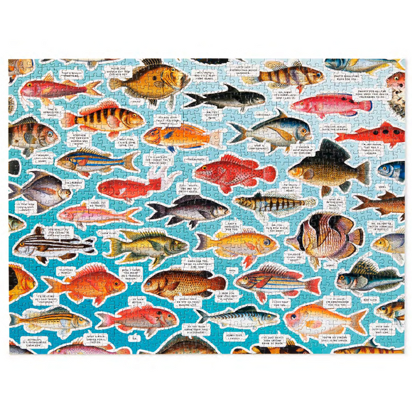 Judgy Fish 1000 Piece Puzzle