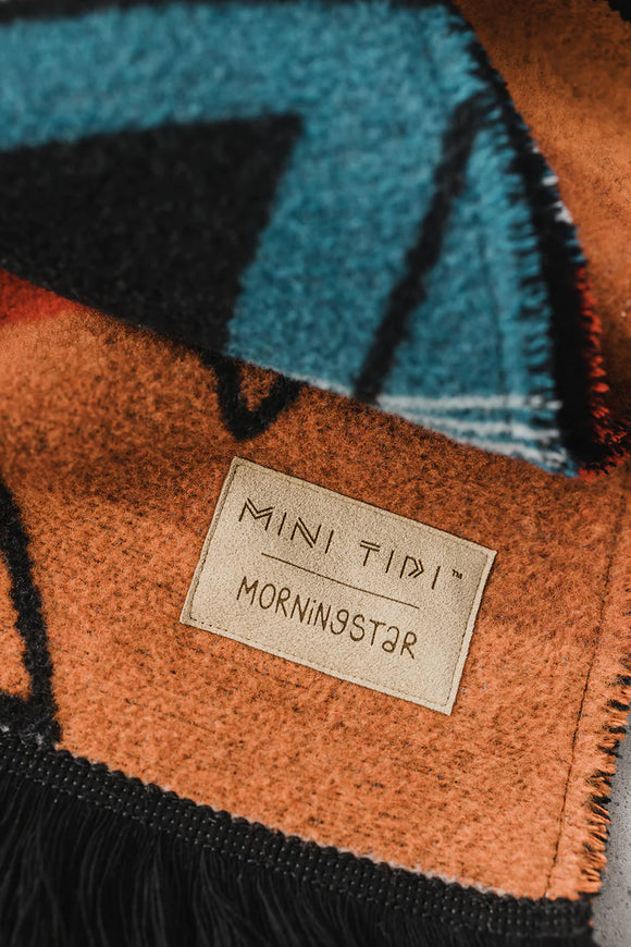 Mini Tipi Reversible Blanket (Indigenous Designed) - various patterns