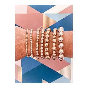 My Staple Bracelet - Rose Gold or Yellow Gold (various sizes)