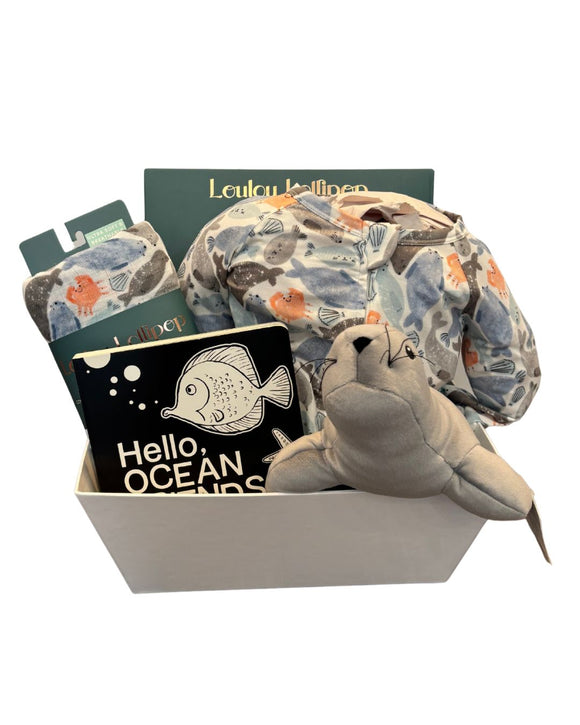 Ocean Friends Baby Gift Basket