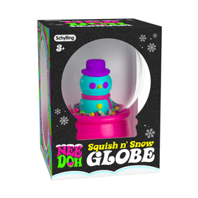NeeDoh Squish N Flow Snow Globe