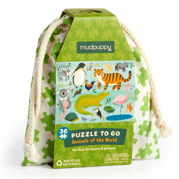 Animals Of The World Puzzle to Go
