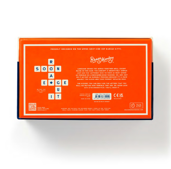 Fighting Words Dice Game