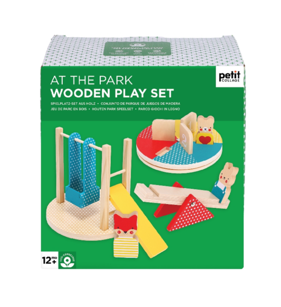 At the Park Wooden Play Set