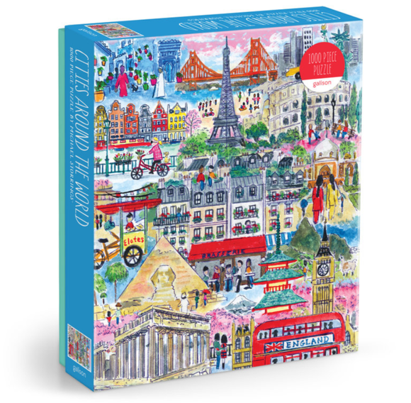 Michael Storrings Cities Around the World 1000 Piece Puzzle