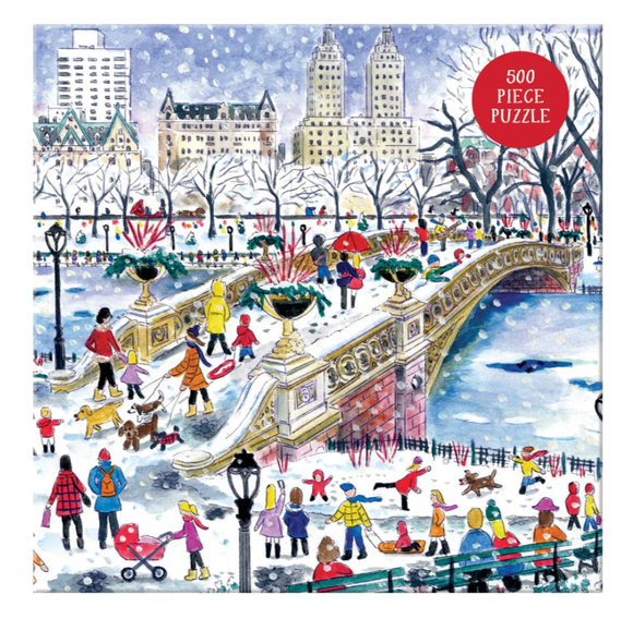 Michael Storrings Bow Bridge in Central Park 500pc Puzzle