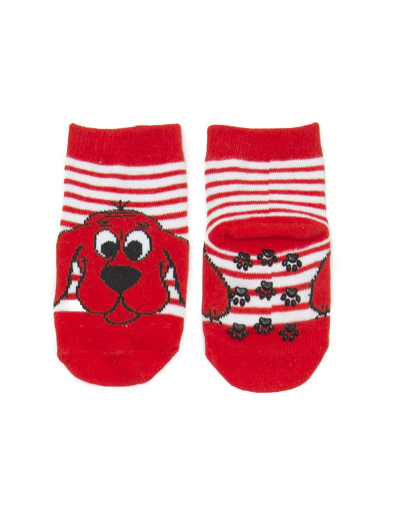 Clifford the Big Red Dog Children's Socks (4-pack) --- size 2-3T