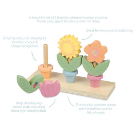 Stacking Flower Pots - 0