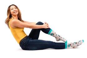 Women's Camping Queen Socks - 0