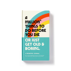 A Million Things to Do Before You Die Prompted Journal - 0