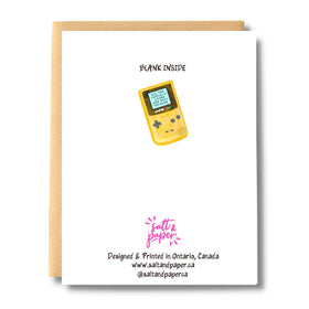 All The Things You Loved Are Now Vintage Game Pal Card - 0