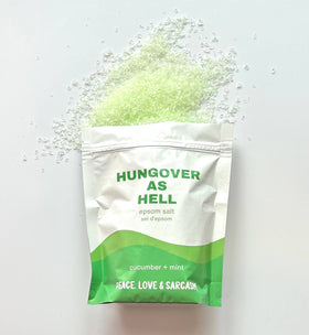 Hungover as Hell Epsom Salt Bath Soak - 0