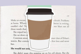 Coffee Jumbo Magnetic Bookmark - 0