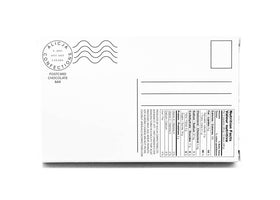 Strawberry Blonde White Postcard Chocolate Bar - 0