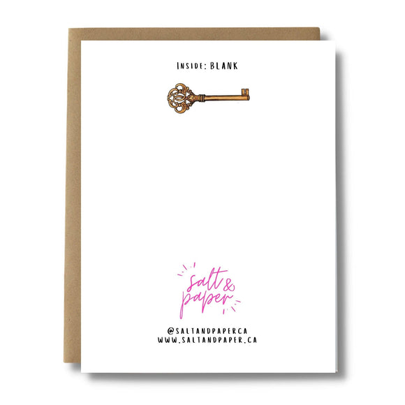 Keys New Home Card
