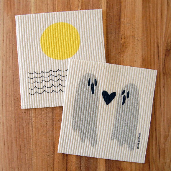 Ghosts Sponge Cloth