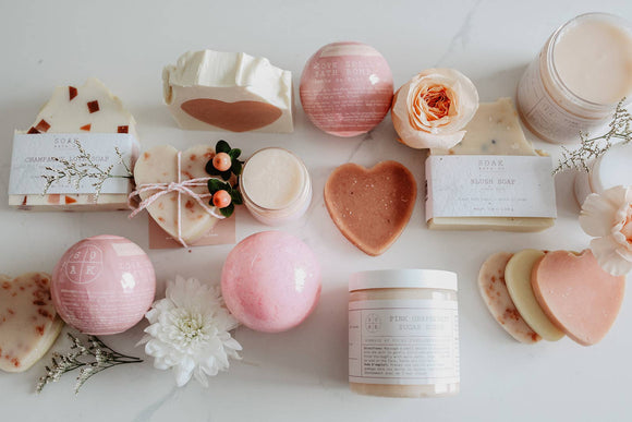 Pink Grapefruit Sugar Scrub