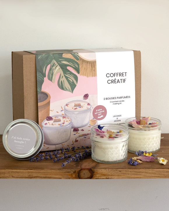 DIY Floral Candle Making Kit