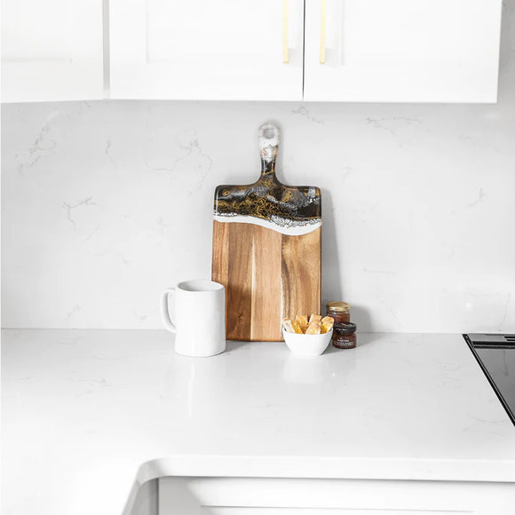 Lynn & Liana Medium Cheeseboard (8 x 16") - Onyx