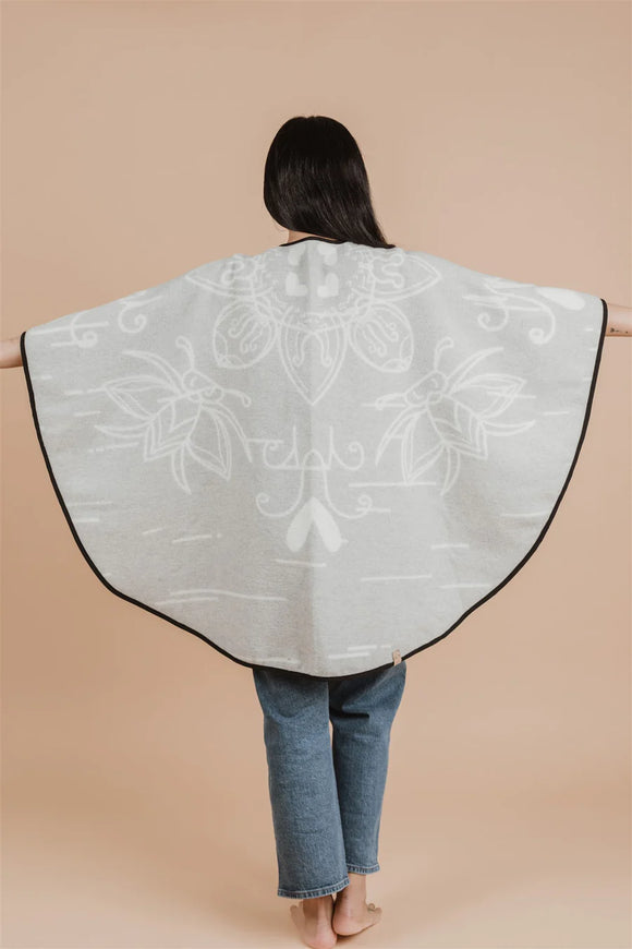 Mini Tipi Reversible Shawl (Indigenous Designed) - various patterns
